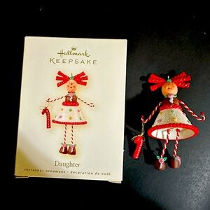 Hallmark Keepsake Christmas Ornament 2008 Candy Daughter